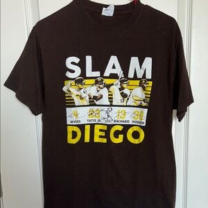Slam Diego Padres Graphic T-Shirt